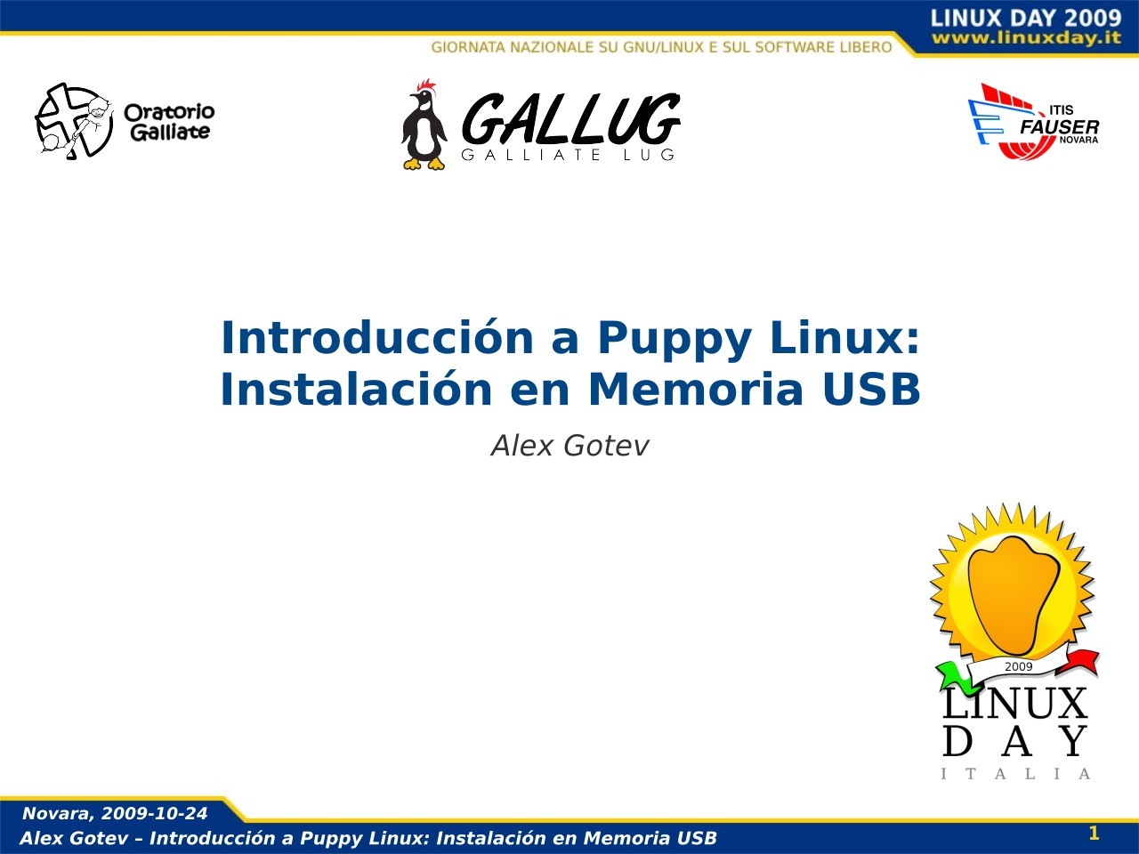 Imágen de pdf Introducción a Puppy Linux: Instalación en Memoria USB