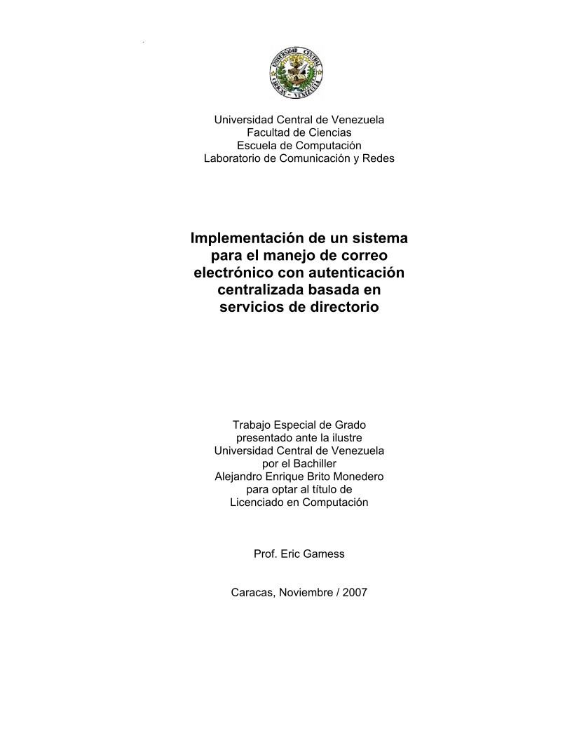 PDF de programación - Implementación de un sistema para el manejo de