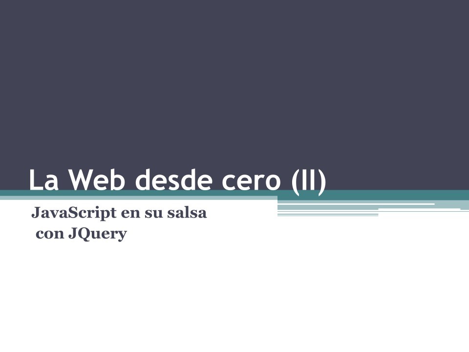 Imágen de pdf JavaScript en su salsa con JQuery - La Web desde cero (II)