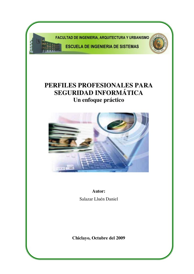 Imágen de pdf Perfiles Pofesionales para Seguridad Informatica