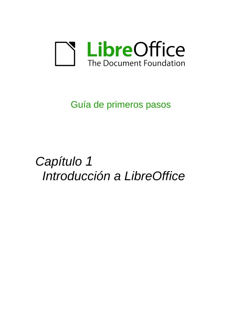 Imágen de pdf Introdución a LibreOffice
