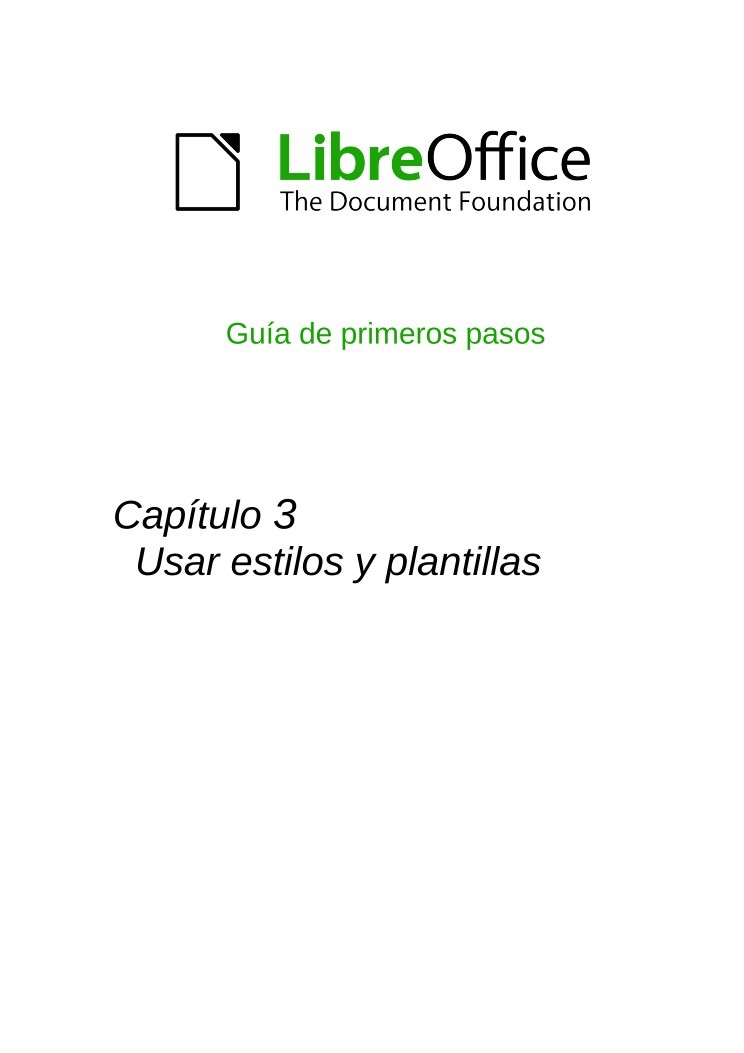 Imágen de pdf Usar estilos y plantillas