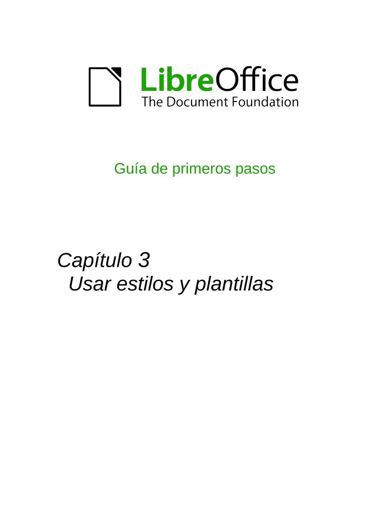 Imágen de pdf Usar estilos y plantillas