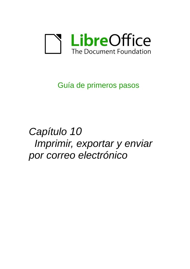 Imágen de pdf Imprimir, exportar y enviar por correo electrónico