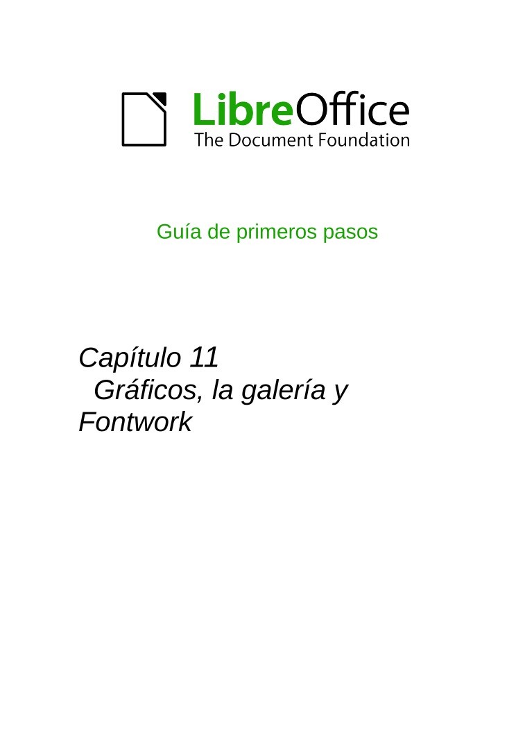 Imágen de pdf Graficos, la galería y Fontwork