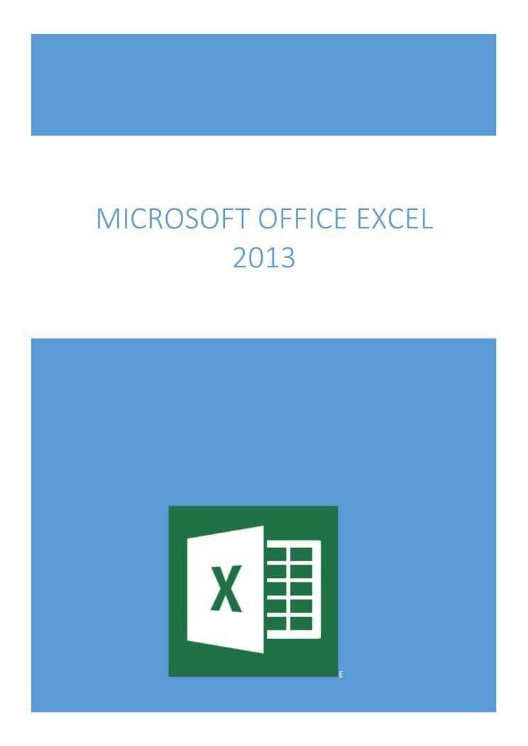 Imágen de pdf Microsoft Excel 2013