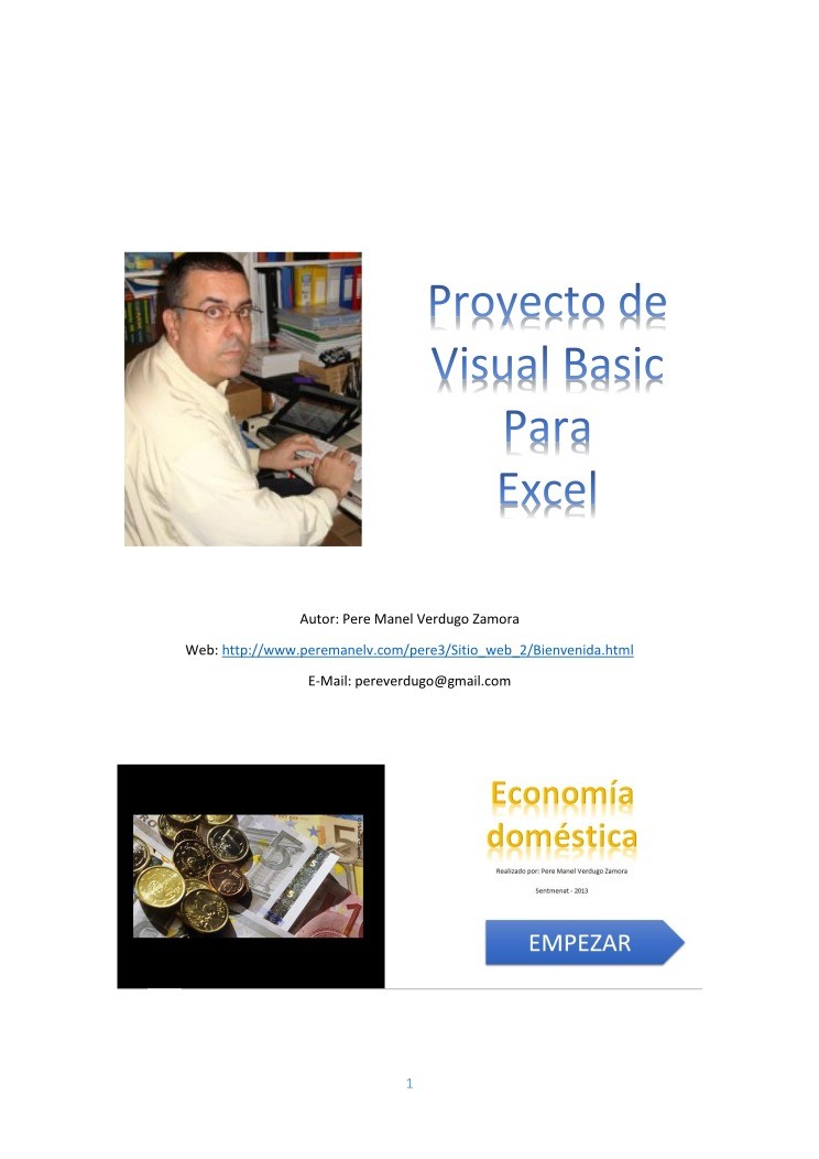 Imágen de pdf Contabilidad domestica - Proyecto de Visual Basic para Excel