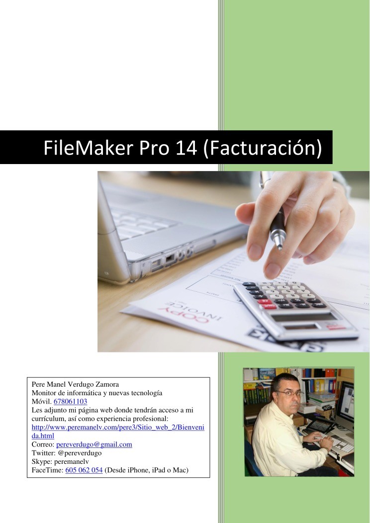 Imágen de pdf FileMaker Pro 14 (Facturación)