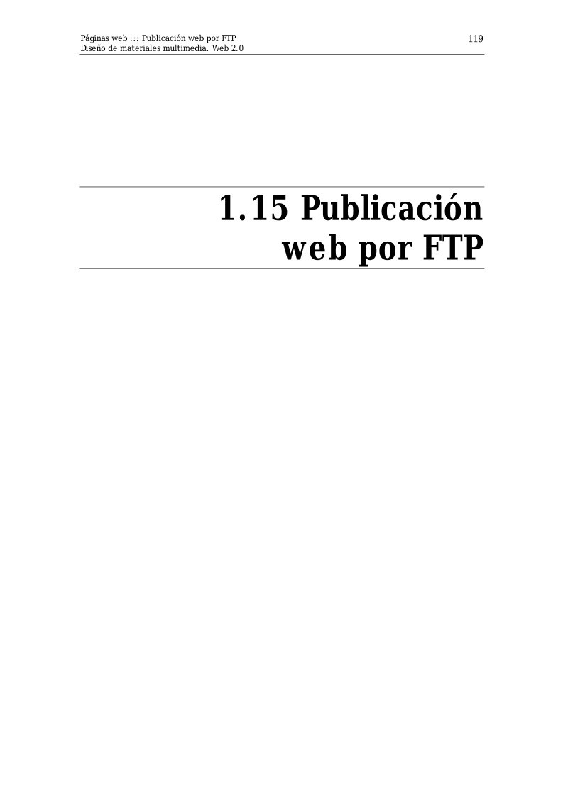 Imágen de pdf 1.15 Publicación web por FTP