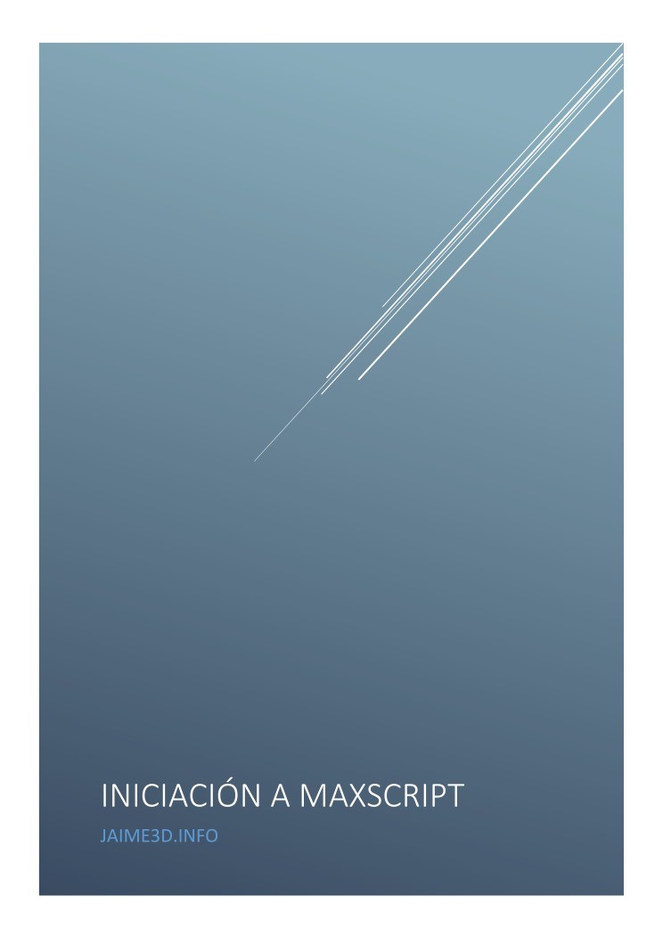 Imágen de pdf iniciación a maxscript