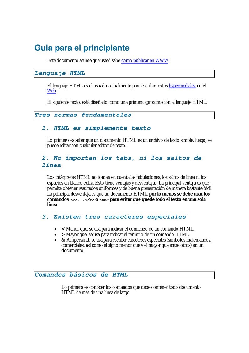 Imágen de pdf HTML básico