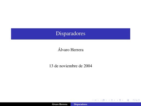 Imágen de pdf Disparadores