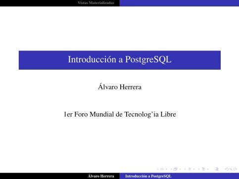 Imágen de pdf Introducción a PostgreSQL