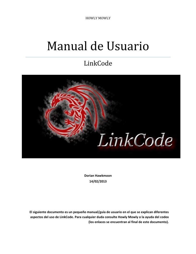 Imágen de pdf Manual de Usuario LinkCode