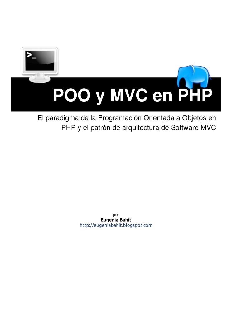 Imágen de pdf POO y MVC en php