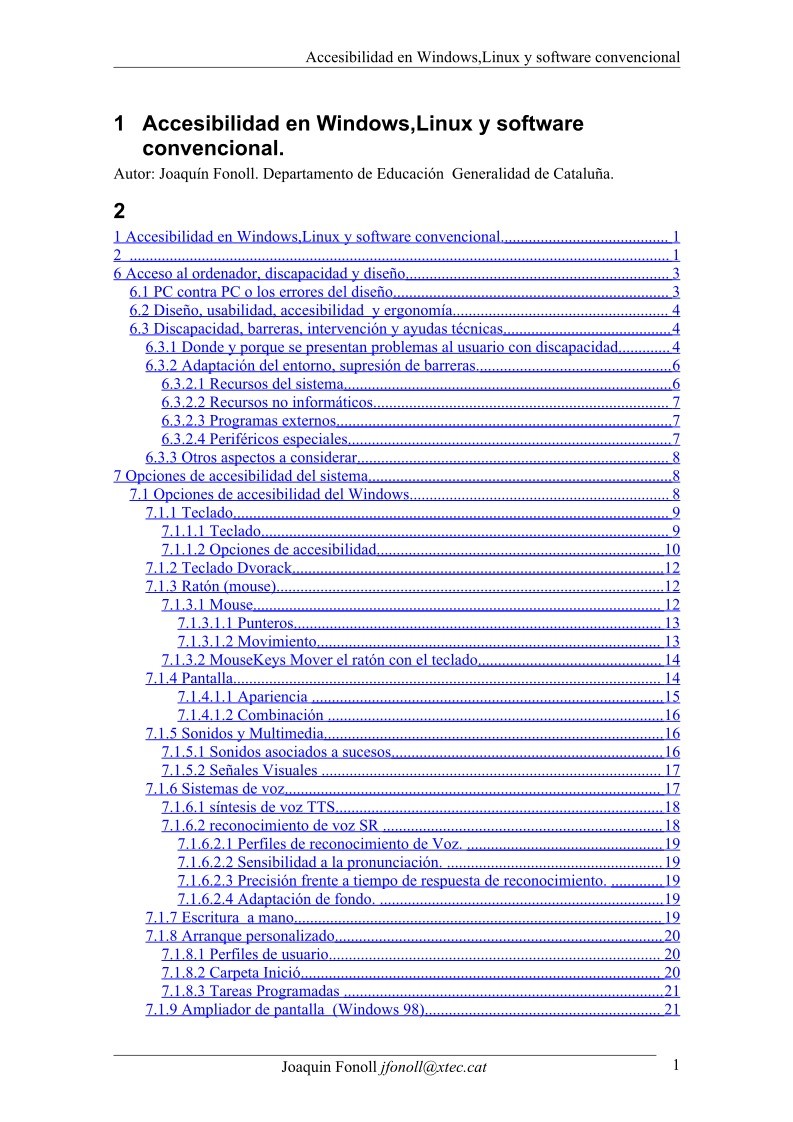 Imágen de pdf Accesibilidad en Windows,Linux y software convencional