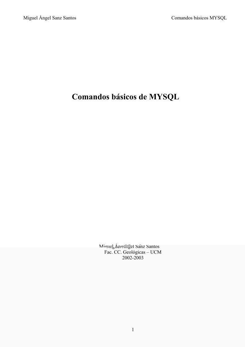 Imágen de pdf Comandos básicos de MYSQL