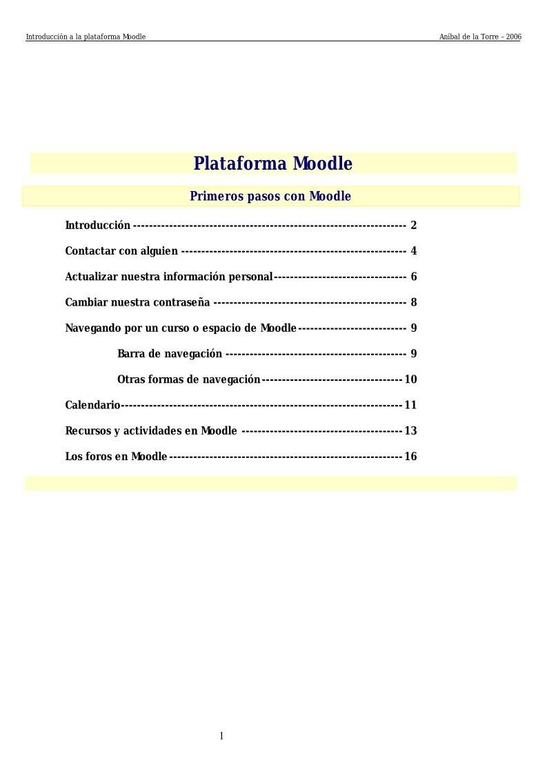 Imágen de pdf Primeros pasos con Moodle