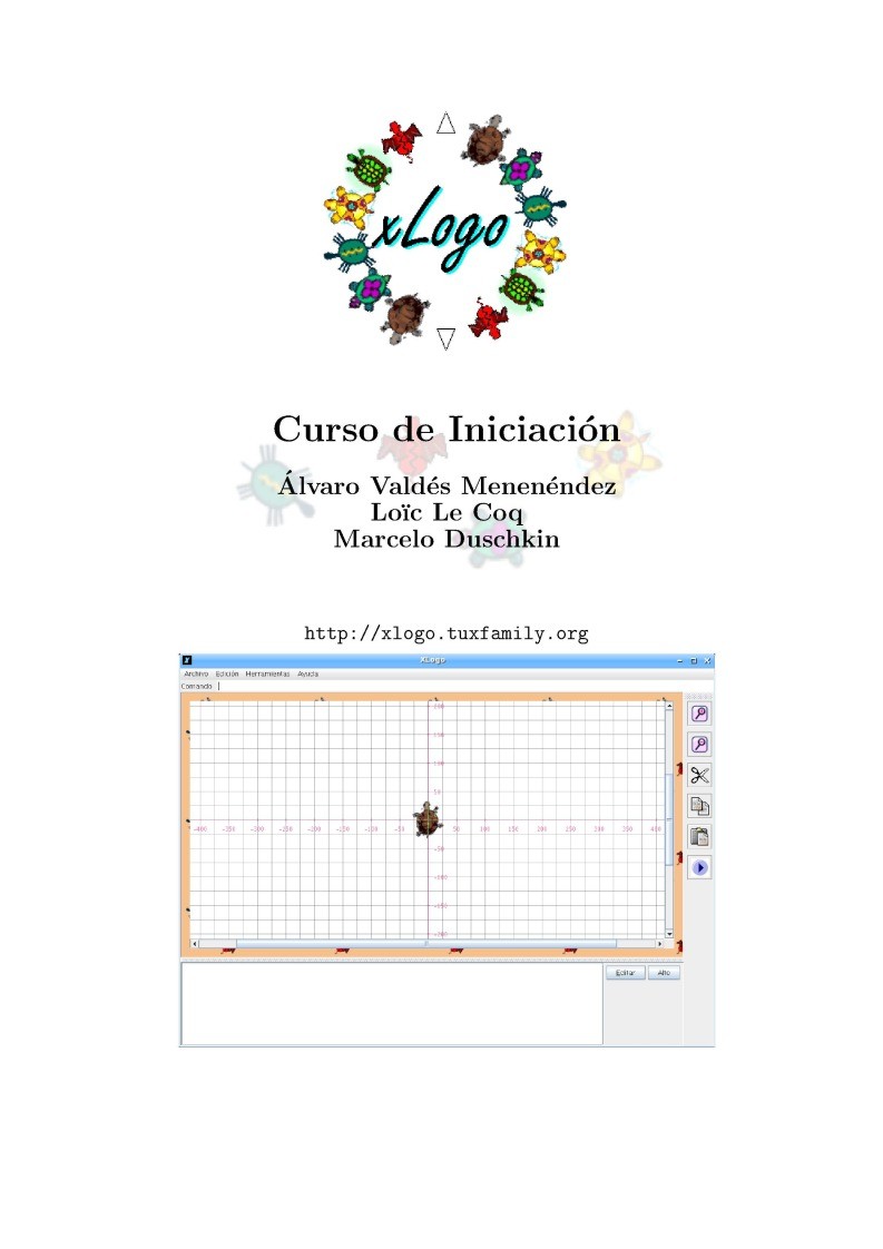 Imágen de pdf Curso XLogo - Curso de Iniciación