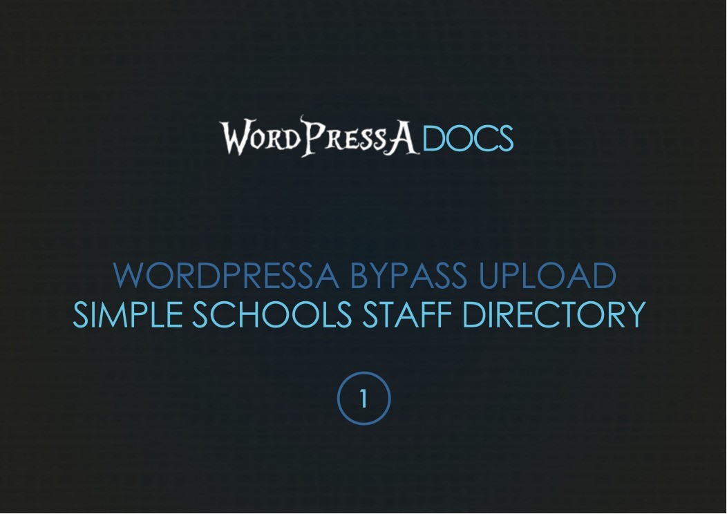 Imágen de pdf WordPress a bypass upload
