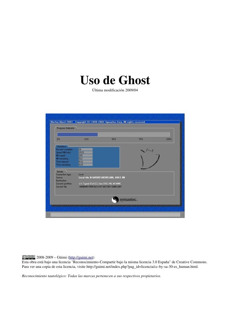 Imágen de pdf Uso de Ghost