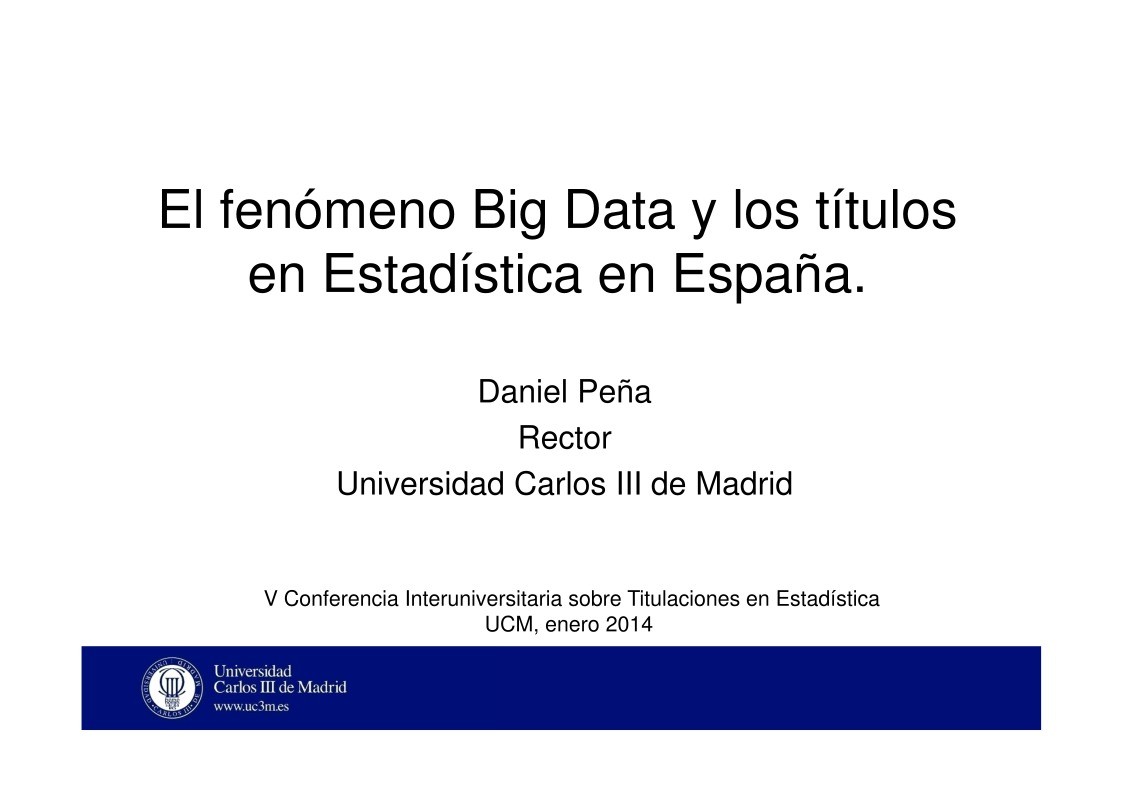 Imágen de pdf El fenómeno Big Data y los títulos en Estadística en España