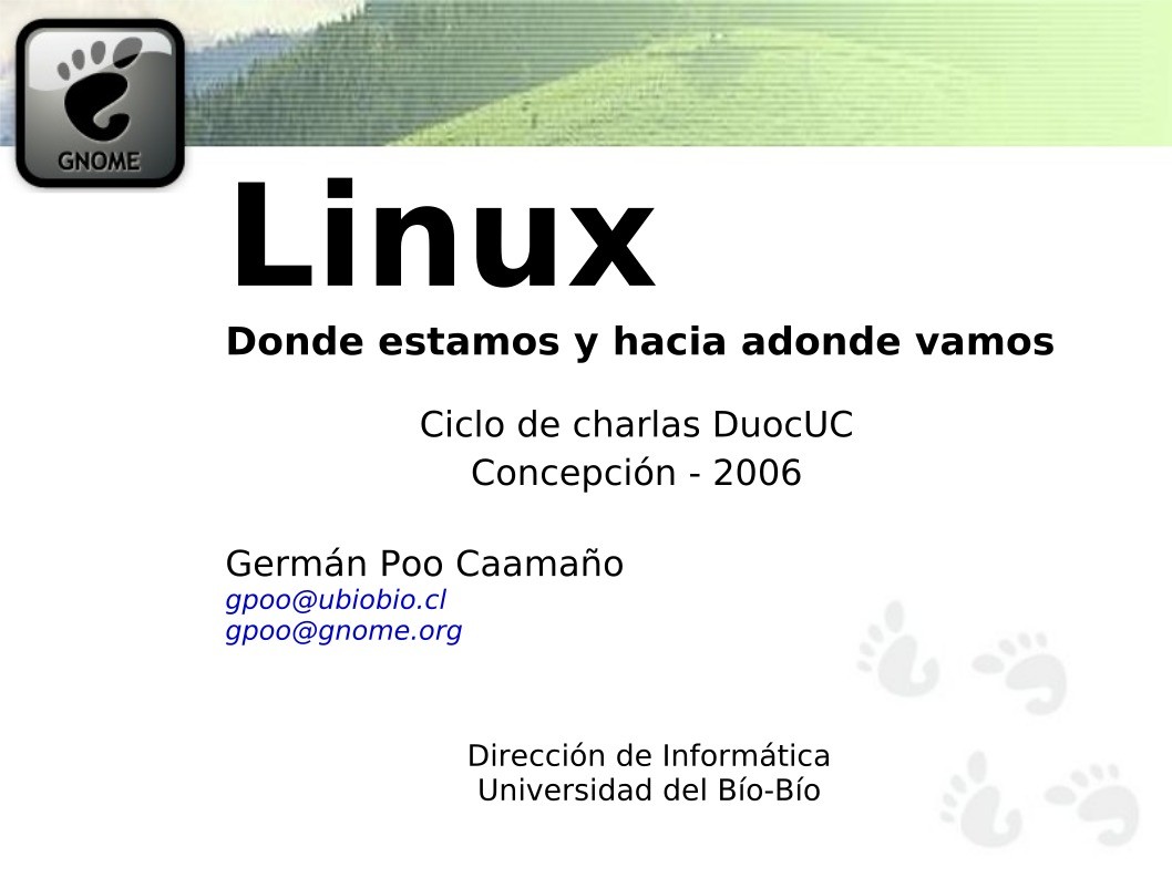 Imágen de pdf Linux donde estamos y hacia adonde vamos