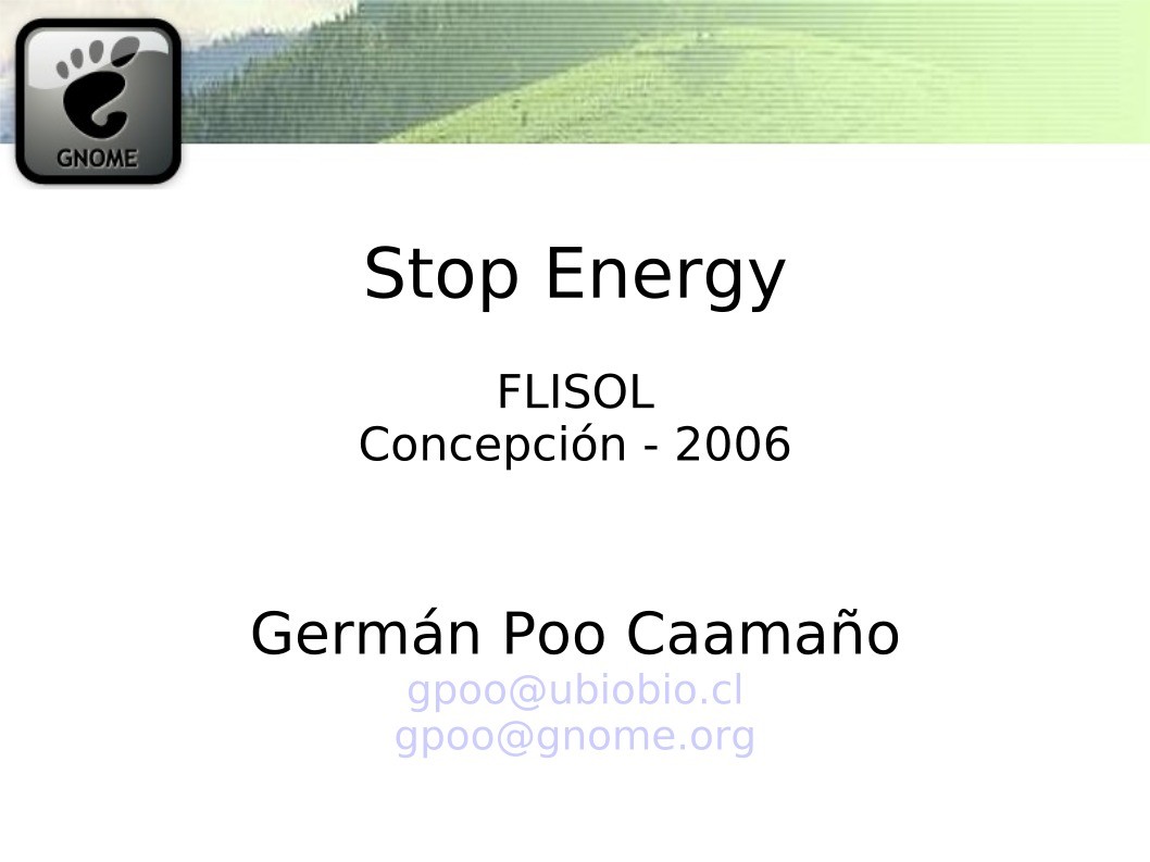 Imágen de pdf stop energy