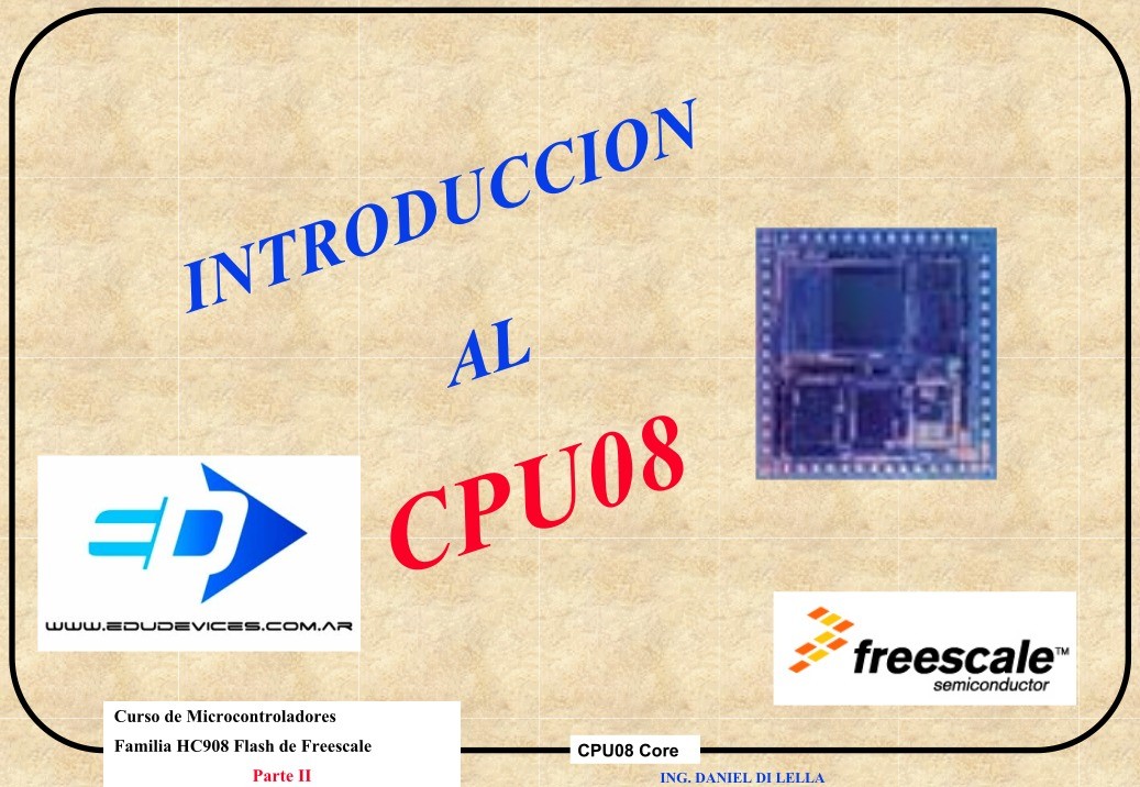 Imágen de pdf HC08 FLASH, INTRODUCCION AL CPU08