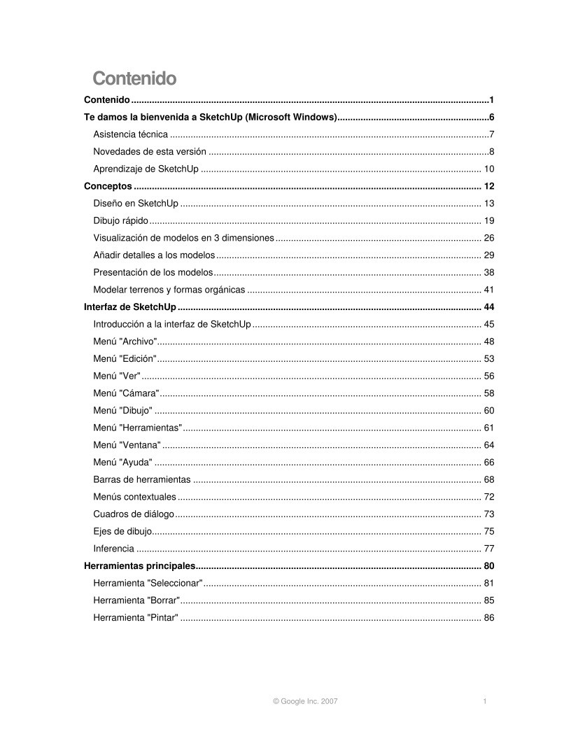 Imágen de pdf Guía del usuario de SketchUp