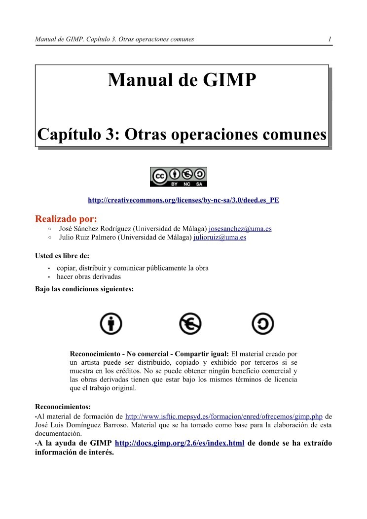 Imágen de pdf Manual de GIMP - Capítulo 3. Otras operaciones comunes