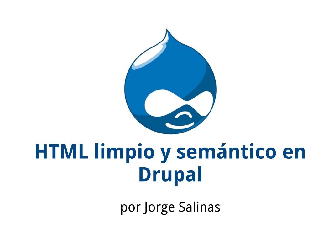 Imágen de pdf HTML limpio y semántico en Drupal