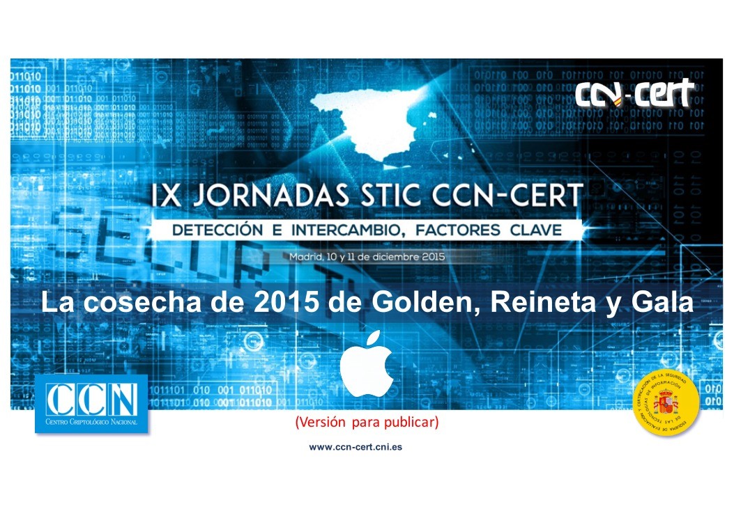 Imágen de pdf La cosecha de 2015 de Golden, Reineta y Gala