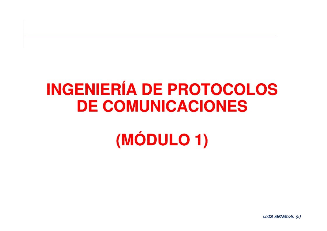 Imágen de pdf Ingeniería de protocolos de comunicaciones (módulo 1)