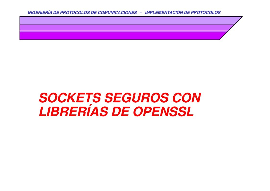 Imágen de pdf Sockets seguros con librerías de OpenSSL