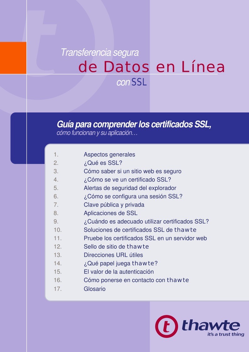 Imágen de pdf Transferencia segura con SSL
