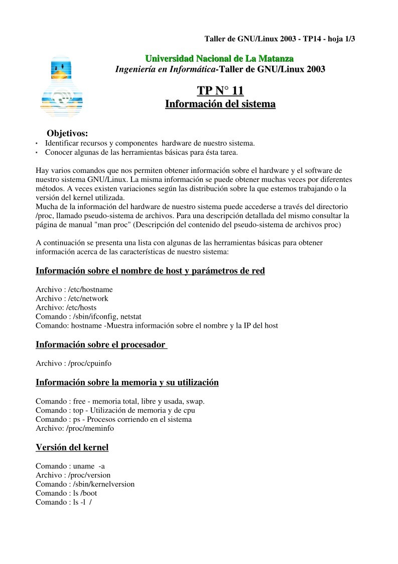 Imágen de pdf TP11 Información del sistema