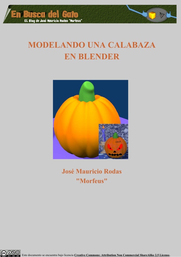 Imágen de pdf Modelando una Calabaza en Blender