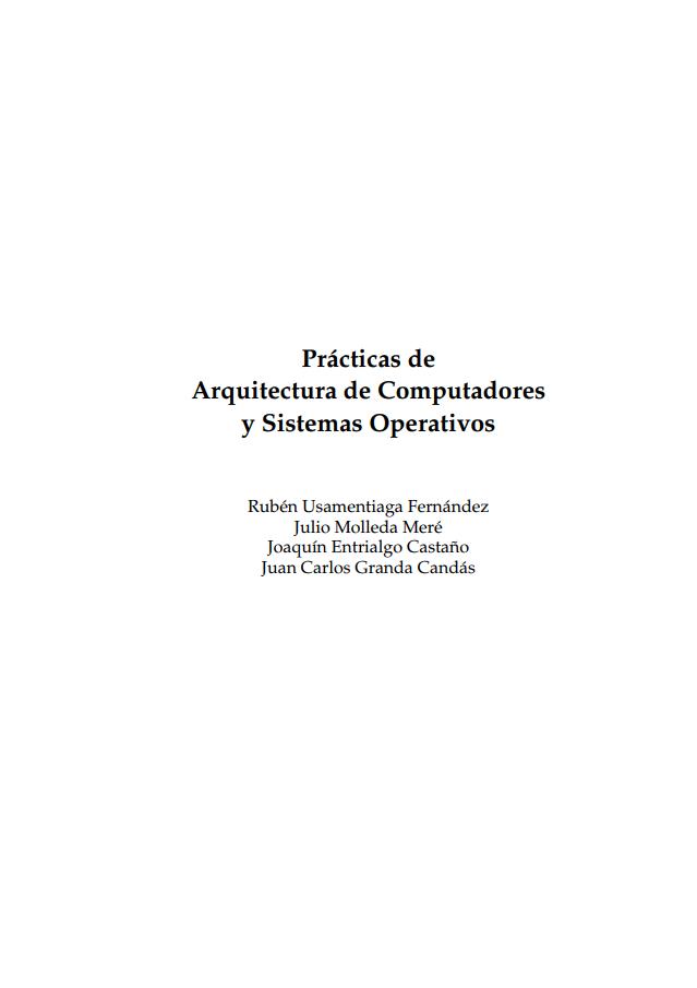 Imágen de pdf Indice - Prácticas de Arquitectura de Computadores y Sistemas Operativos