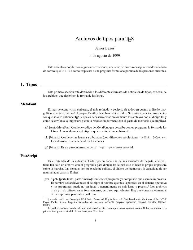 Imágen de pdf Archivos de tipos para TEX