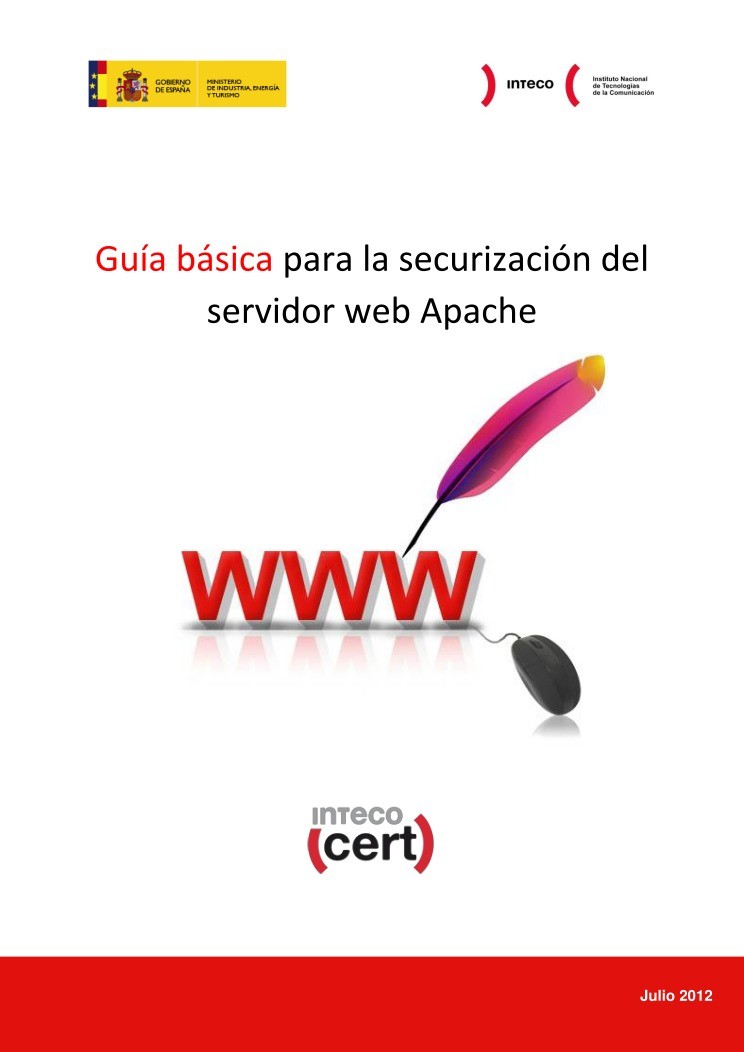 Imágen de pdf Guía Básica para la securización del servidor web Apache