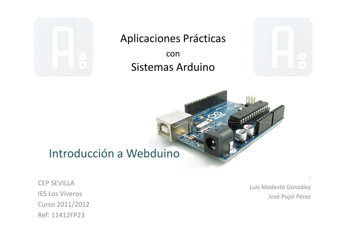 Imágen de pdf Aplicaciones Prácticas con Sistemas Arduino