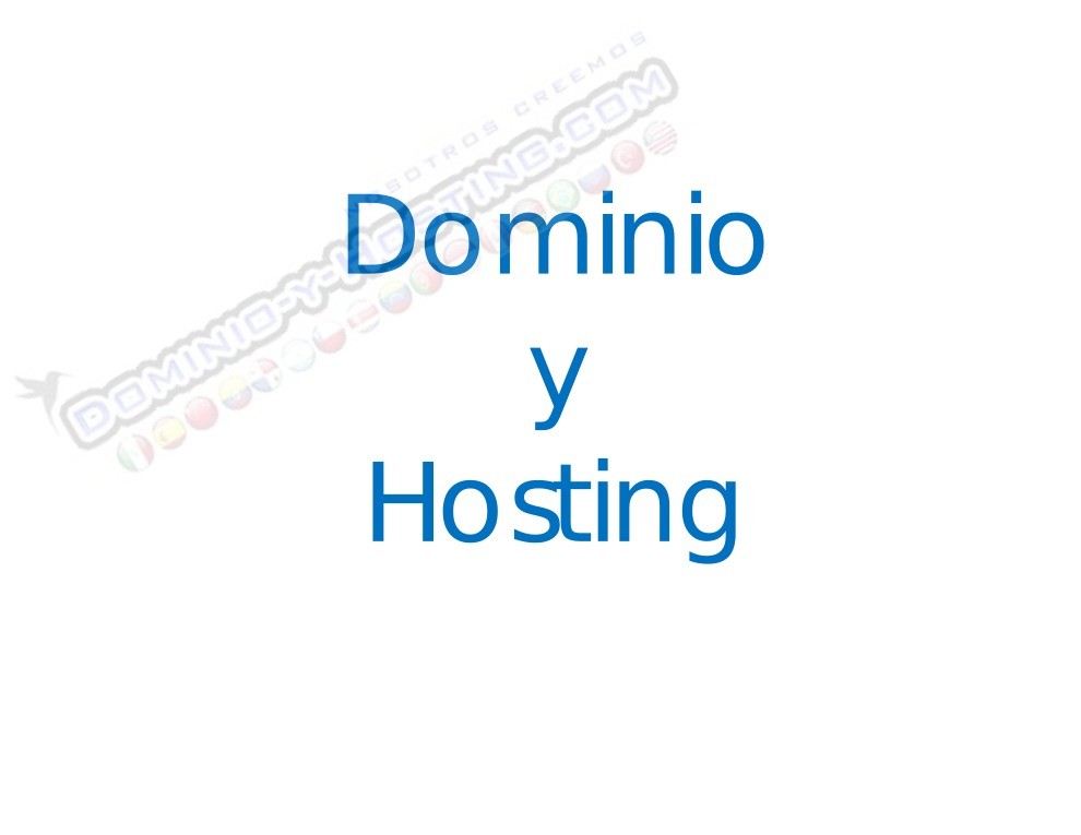 Imágen de pdf Dominio y Hosting