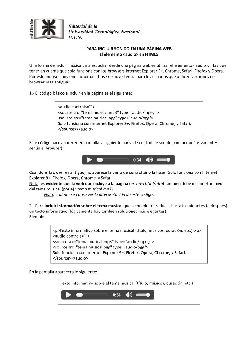 Imágen de pdf INCLUIR SONIDO EN UNA PÁGINA WEB