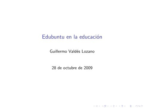 Imágen de pdf Edubuntu en la educación