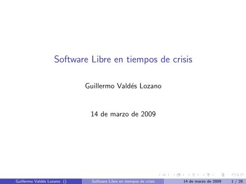 Imágen de pdf Software Libre en tiempos de crisis
