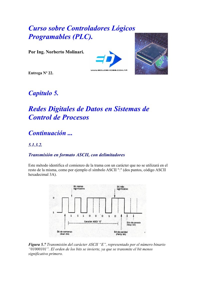 Imágen de pdf Entrega 22 - Curso sobre Controladores Lógicos Programables (PLC)