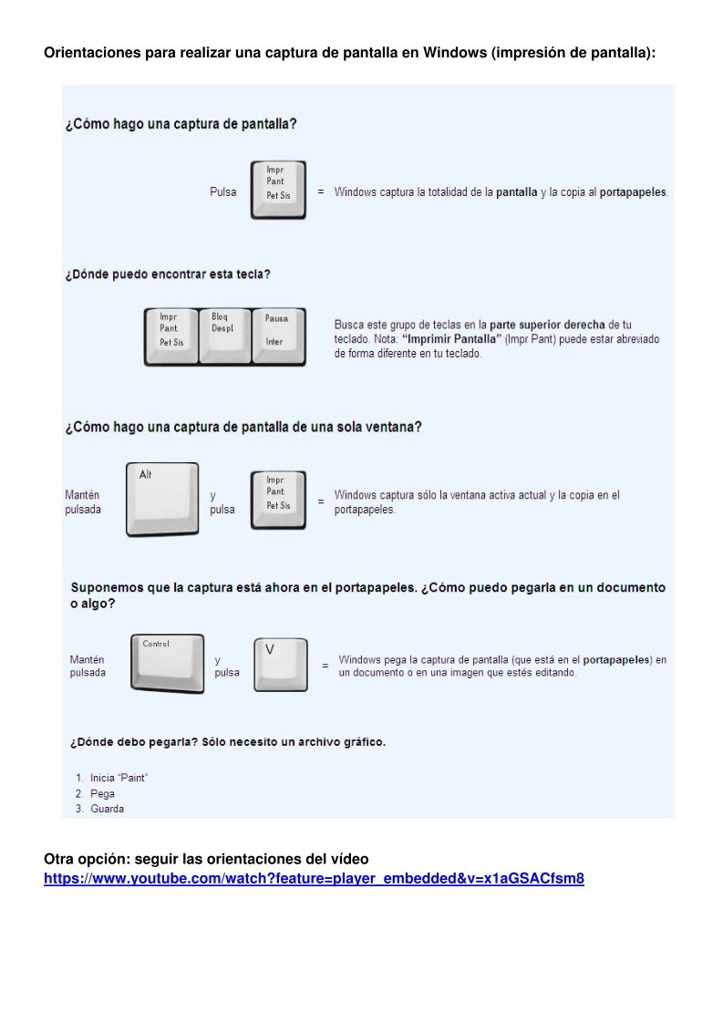 Imágen de pdf Orientaciones para realizar una captura de pantalla en Windows (impresión de pantalla)