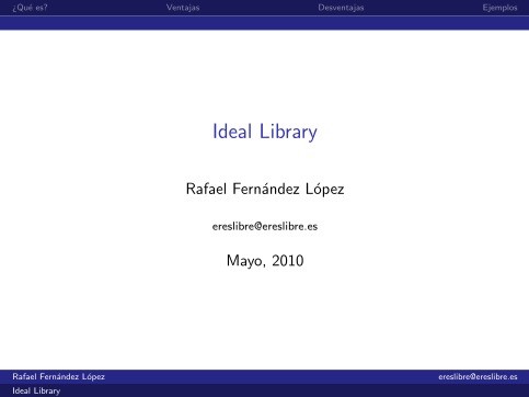 Imágen de pdf Ideal Library