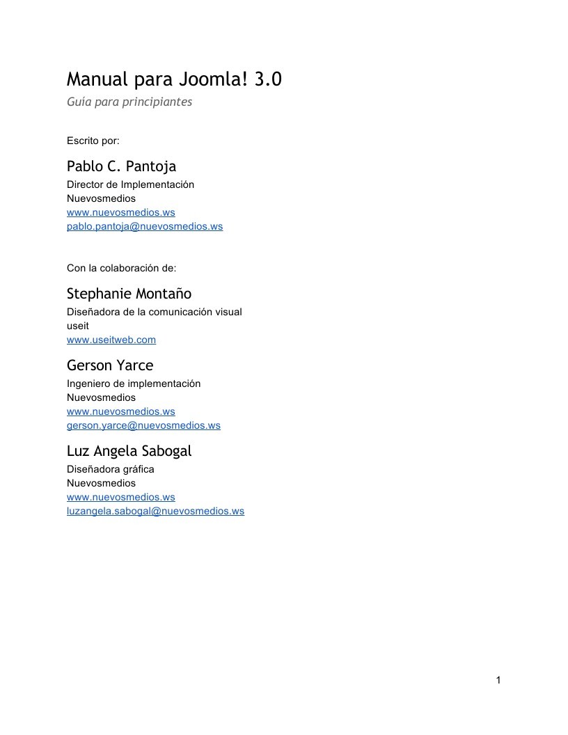 Imágen de pdf Manual para Joomla! 3.0